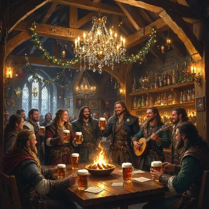 Table de jeu prête pour une session
